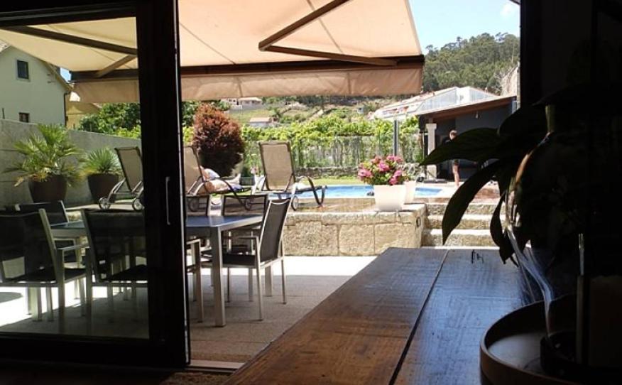 Casa Piscina Boleros Villa Комбаро Екстериор снимка